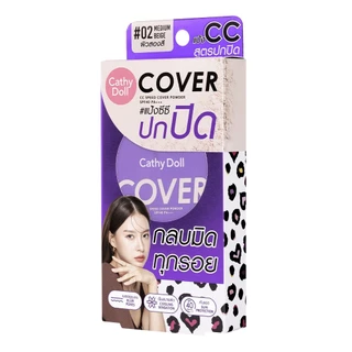 Cathy Doll CC Speed Cover Powder SPF 40 PA+++ 4.5G เคที่ดอลล์ แป้งพัฟ สปีดคัฟเวอร์พาวเดอร์