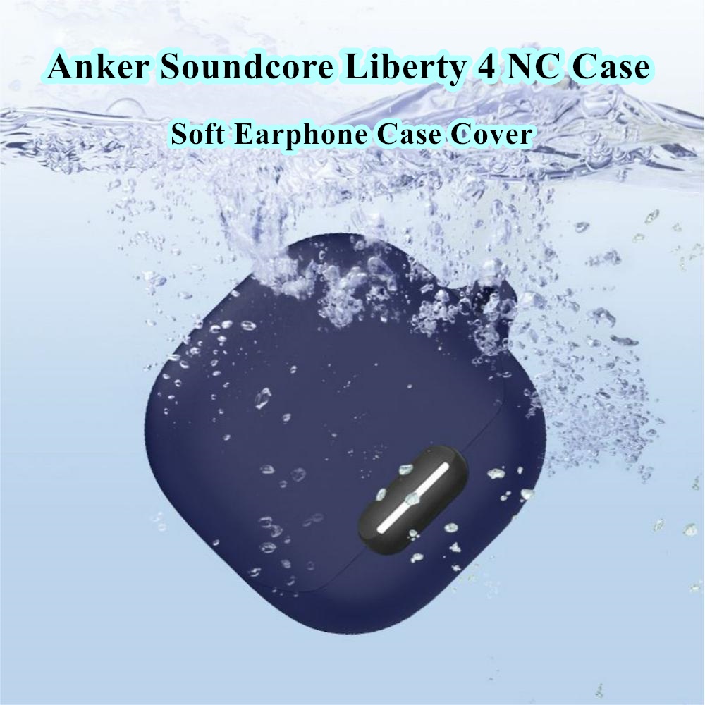 【คุณภาพสูง】เคสหูฟัง ซิลิโคนนิ่ม ลายการ์ตูนชิบะ อินุ สําหรับ Anker Soundcore Liberty 4 NC