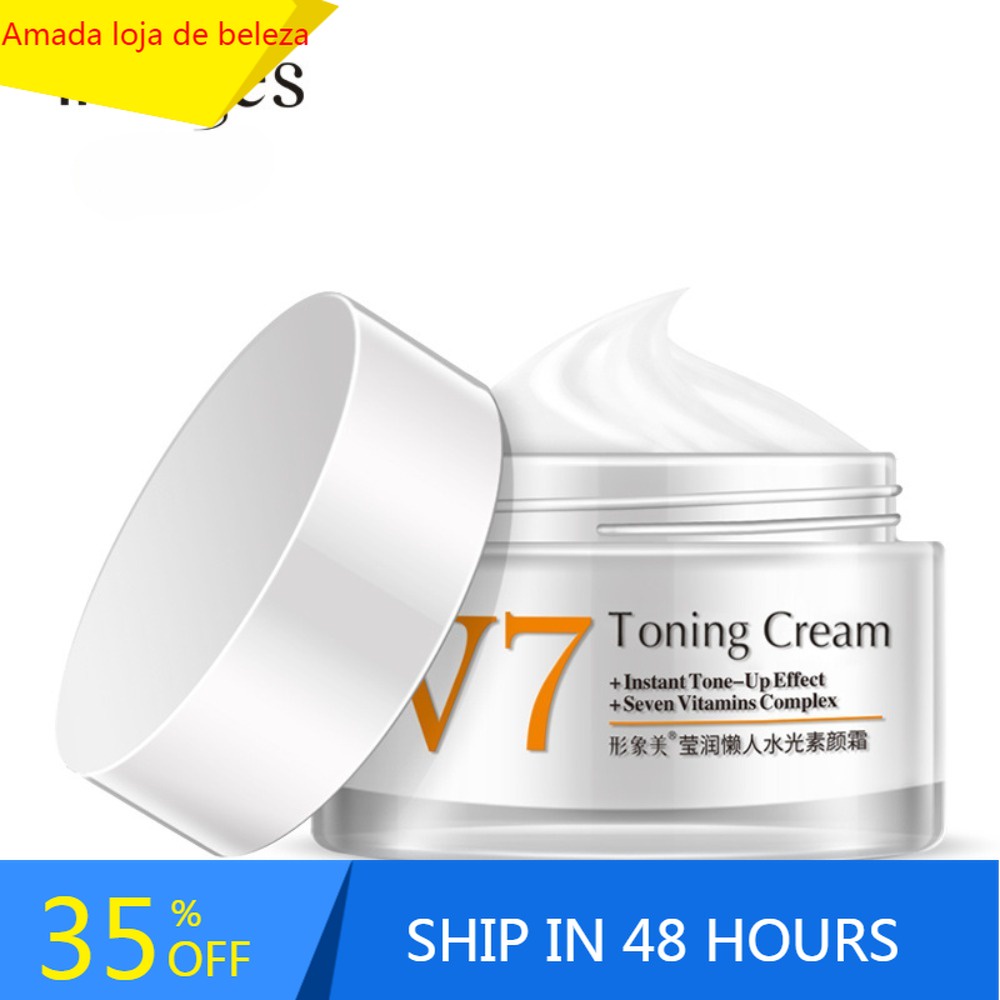 Bioaqua Brand Beauty V7 ครีมคอนซีลเลอร์ ไวท์เทนนิ่ง ให้ความชุ่มชื้น 50 กรัม