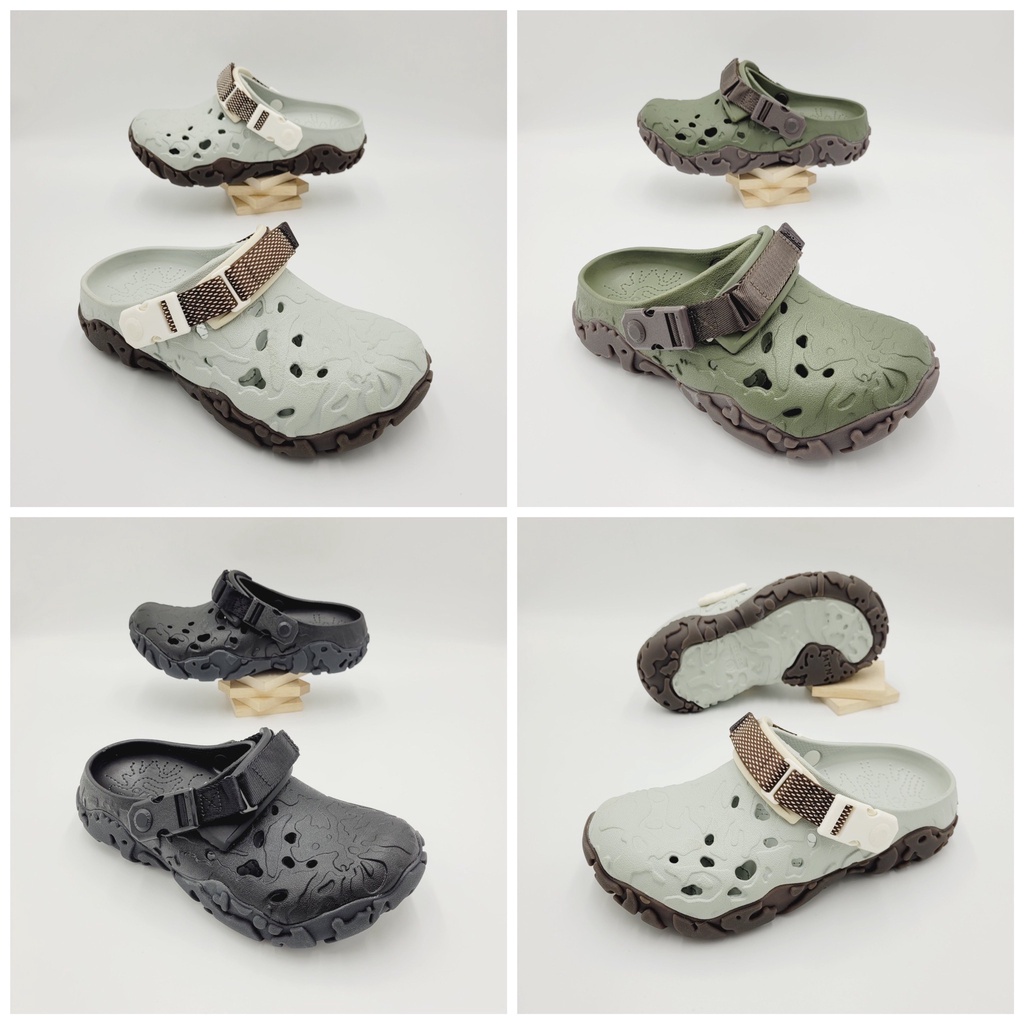 พร้อมส่ง !!! รองเท้าลำลองแฟชั่น สไตล์ Crocs All Terrain Atlas Clog (Unisex)