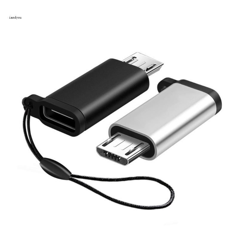 ✿ ตัวเชื่อมต่อแปลง Type C ตัวเมีย เป็น Micro USB ตัวผู้ สําหรับชาร์จซิงค์ข้อมูล