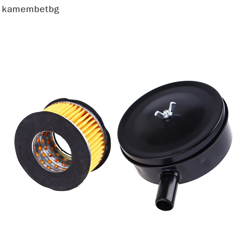Kamembetbg สีดําเหล็กกรองอากาศเครื่องอัดอากาศ 20 มม.ชายเกลียวกระป๋อง Filte TH