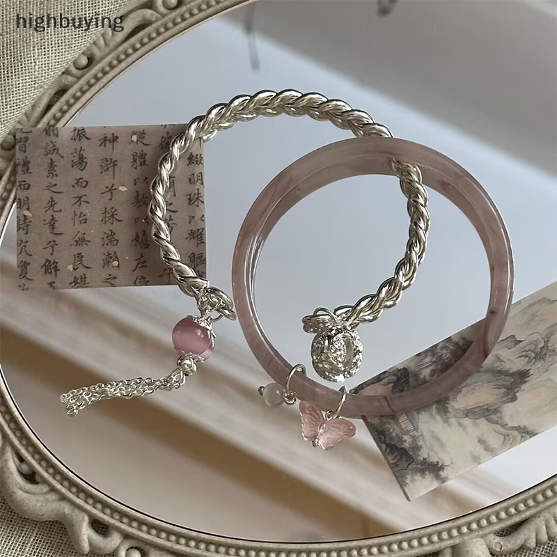 [highbuying] สร้างสรรค์ สไตล์จีน ย้อนยุค เซลเบลล์ กําไลข้อมือ สําหรับผู้หญิง เด็กผู้หญิง แฟชั่น หวาน น่ารัก สร้อยข้อมือ คาวาอี้ ความงาม สร้อยข้อมือ ใหม่ พร้อมส่ง