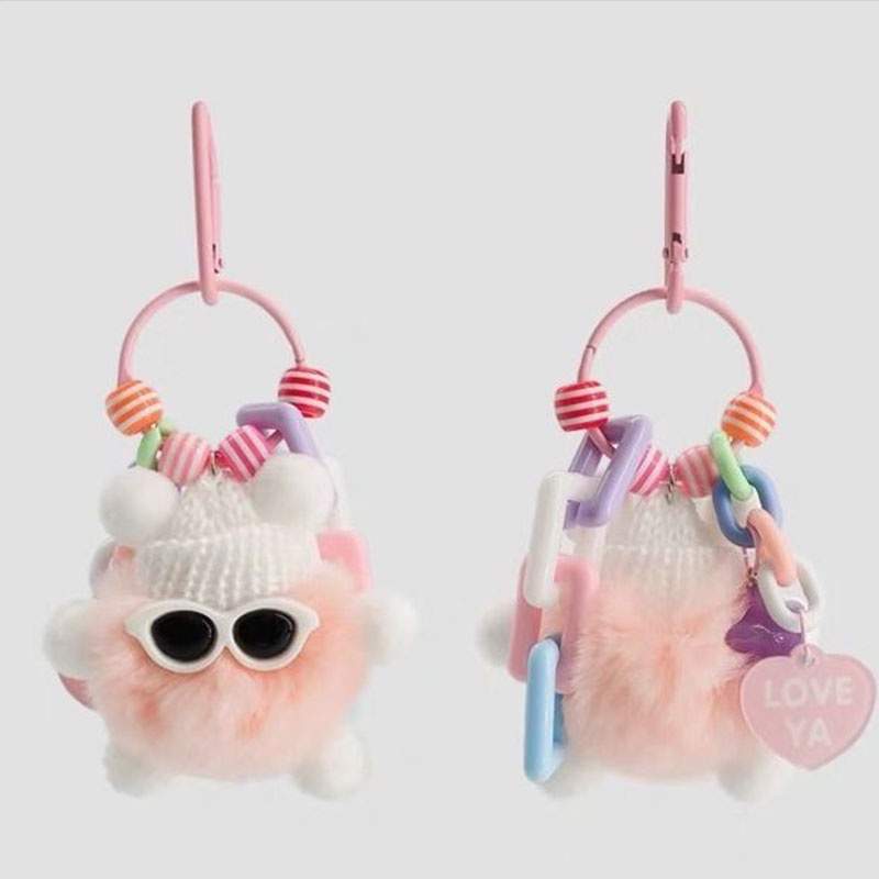 Just STAR พวงกุญแจ จี้ตุ๊กตามอนสเตอร์น่ารัก DIY