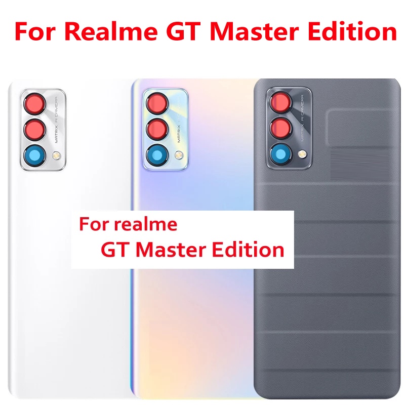 ฝาครอบแบตเตอรี่ด้านหลัง แบบเปลี่ยน สําหรับ Realme GT Master Edition Snapdragon 778G