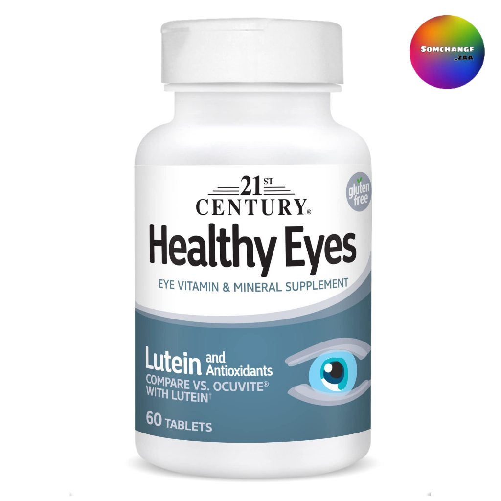 Healthy Eyes Lutein &amp; Antioxidants By 21st Century (60เม็ด) บำรุงสายตา