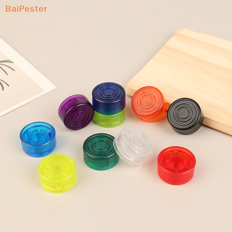 [BaiPester] อะไหล่ฝาครอบปุ่มเหยียบเอฟเฟคกีตาร์ แบบพลาสติก 5 ชิ้น