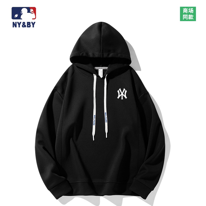 Mbl เสื้อกันหนาว แขนยาว มีฮู้ด ทรงหลวม แฟชั่นสําหรับผู้ชาย และผู้หญิง