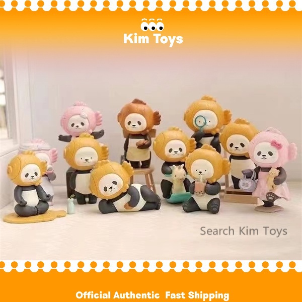 【🚚จัดส่งภายใน 72 ชั่วโมงครับ/ค่ะ🚚】White Bear Department Store MINI PANPAN Family ชุดของเล่นตุ๊กตาหมี สีขาว สําหรับครอบครัว
