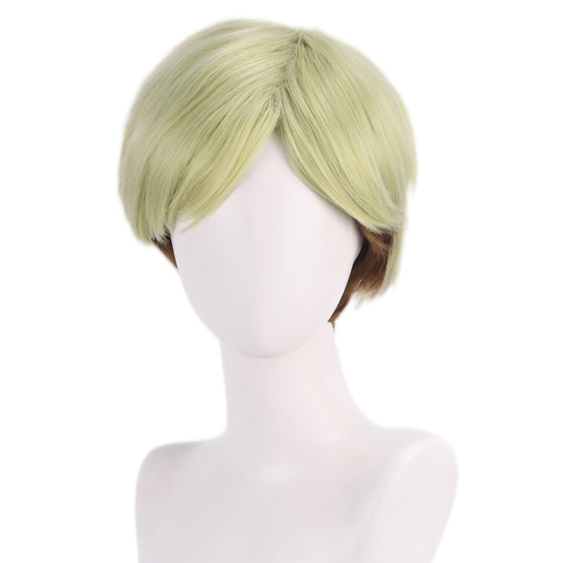 Attack on Titan Captain Irving Smith วิกผม Erwin Smith วิกผม cos ไล่ระดับสีทองอ่อน