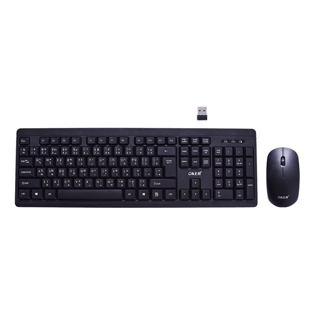 WIRELESS KEYBOARD DESKTOP OKER K913