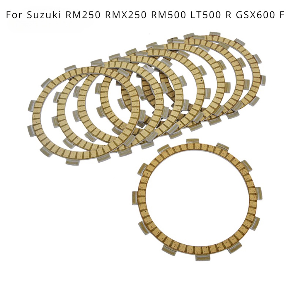 ชุดแผ่นอัดคลัทช์รถจักรยานยนต์ 600CC สําหรับ Suzuki RM250 RMX250 RM500 LT500 LT500R GSX600 GSX600F RM