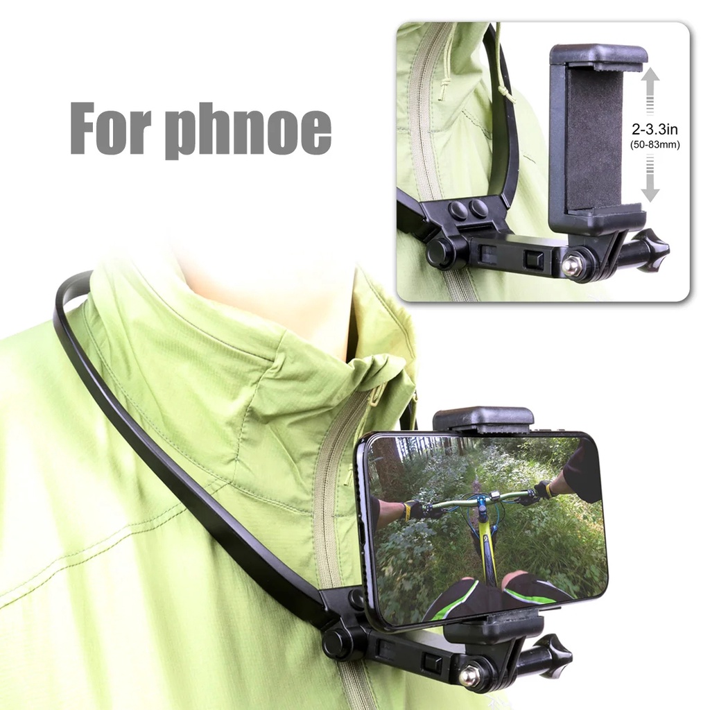 ชุดสายคล้องคอ สําหรับกล้องแอคชั่น DJI Pocket 3 2 / Insta360 Ace Pro 2 / GoPro 13 12 11 9