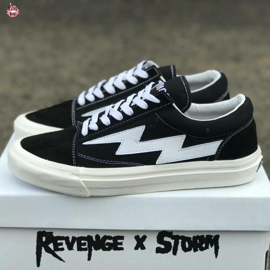 MY Big Discount Revenge X Storm Black White Shoes - Vans Word Division UA Original Revenge X Storm