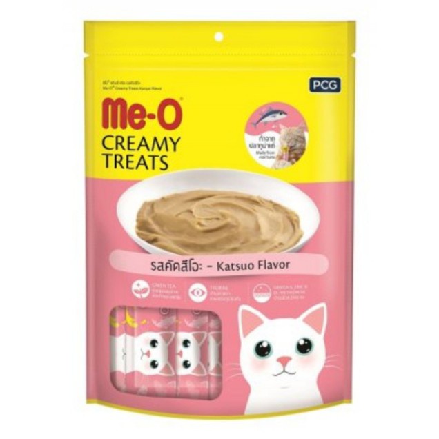 [แพ็ค20ซอง][11แบบ] ขนมแมวเลียมีโอ แมวเลีย มีโอ meo แพ็ค20ซอง สินค้ามีครบทุกรสชาติ - รูปที่ 5