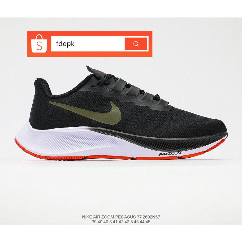 【มี 6 สี】วิ่ง Nike Air Zoom Pegasus 37 ของแท้ 100% สำหรับผู้ชายและผู้หญิง YNDB รองเท้า new