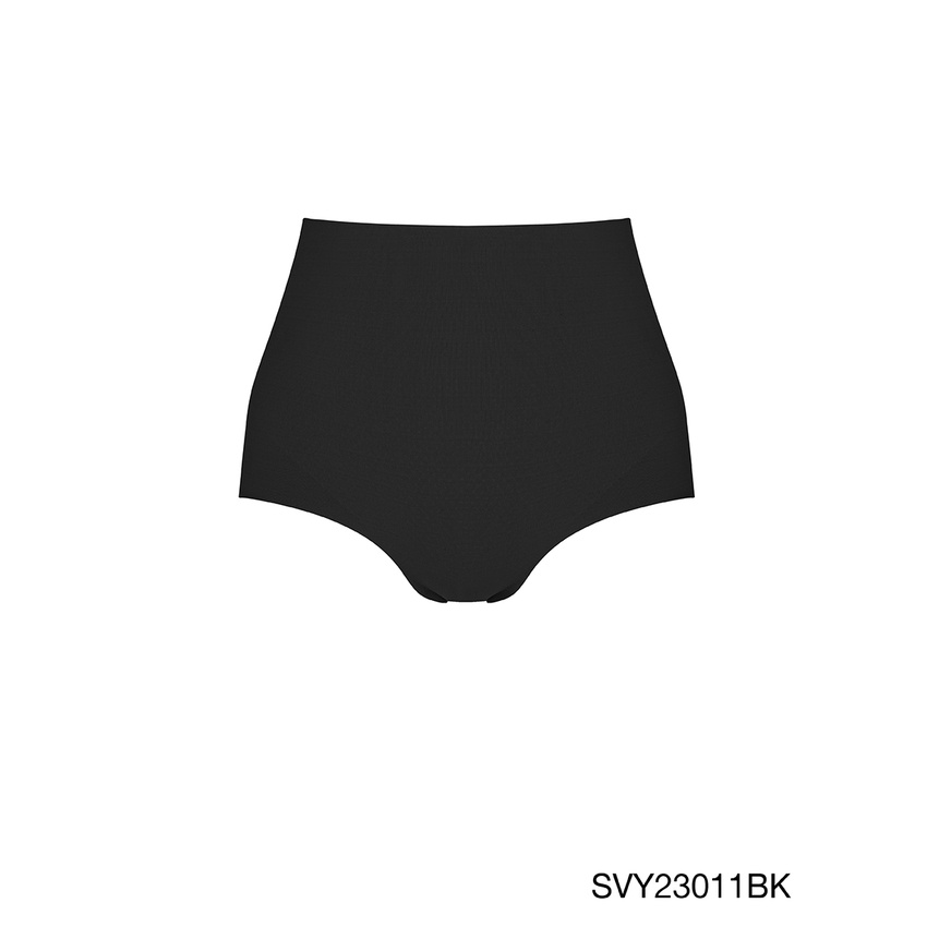 SABINA | Seamless Shapewear กางเกงในกระชับสัดส่วนเอวปานกลาง รหัส SVY23011BK สีดำ