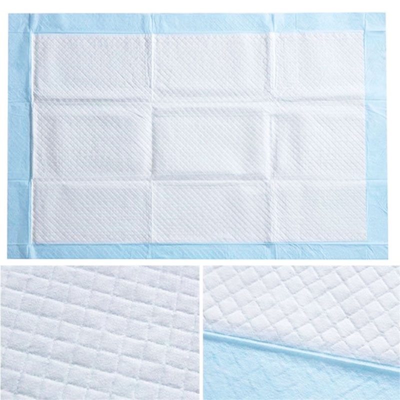 แผ่นรองซับ แผ่นเสริมซึมซับ แผ่นรองกันเปื้อนผืนใหญ่ Bed Sheet ใช้แล้วทิ้ง การดูดซึมน้ําได้ดี นุ่มและสบาย - รูปที่ 6