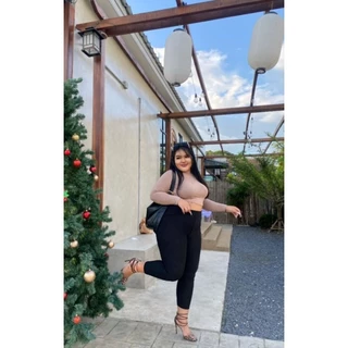 PLUSZILLA กางเกงทำงานคนอ้วน หนัก 45-120 KG กางเกงขายาวคนอ้วน สาวอวบ สาวอ้วน ใส่ได้สบาย เนื้อผ้าเป็นแบบยืด ยืดได้เยอะ