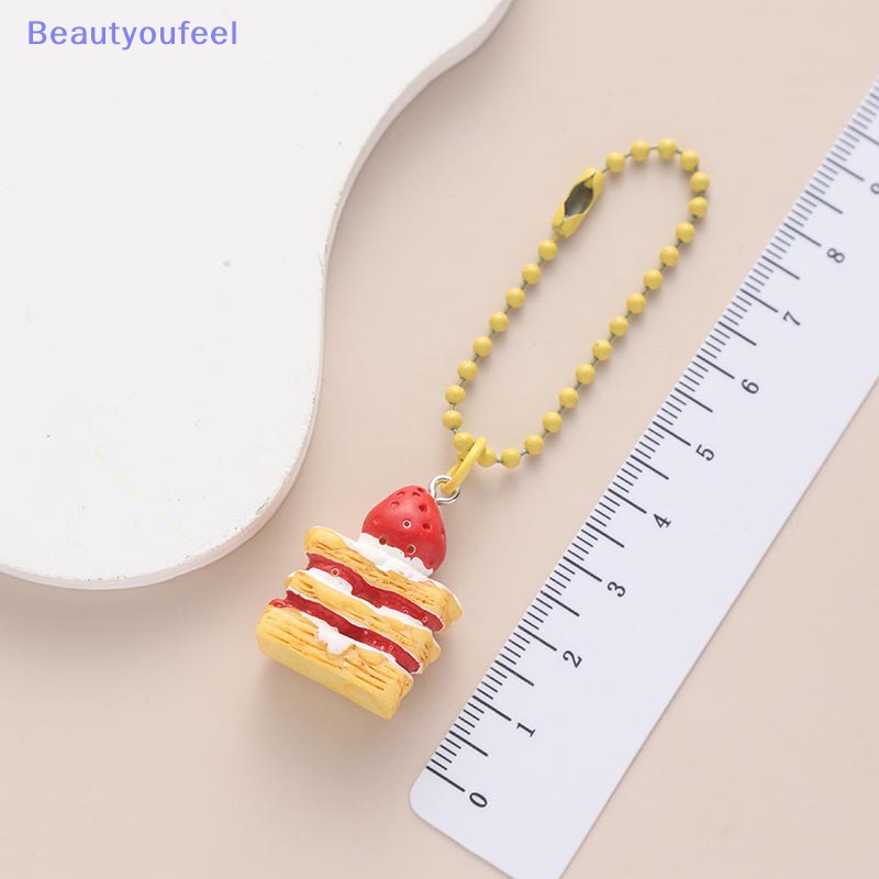 [Beautyoufeel] พวงกุญแจ จี้แฮมเบอร์เกอร์ เฟรนช์ฟราย ป๊อปคอร์นจําลอง อาหาร สร้างสรรค์ สําหรับผู้หญิง ผู้ชาย กระเป๋า พวงกุญแจรถ