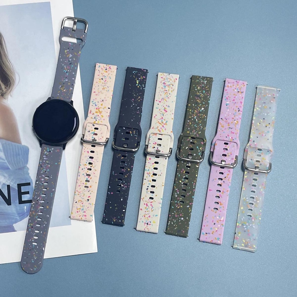 สายนาฬิกาข้อมือซิลิโคน 20 มม. 22 มม. สําหรับ Xiaomi Watch S3 S2 S1 Garmin Vivoactive 5 4 3