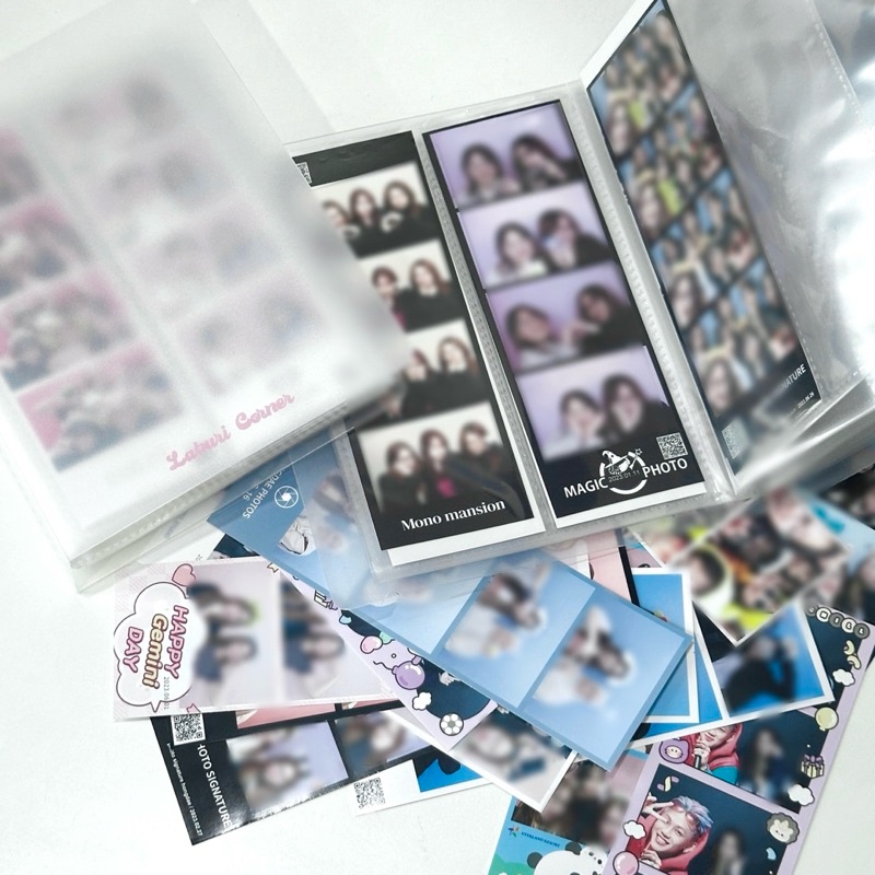 อัลบั้มรูปภาพ 4 ช่อง 6 นิ้ว 20 หน้า 4 อัลบั้ม น่ารัก ของขวัญเพื่อน สําหรับเก็บสะสม