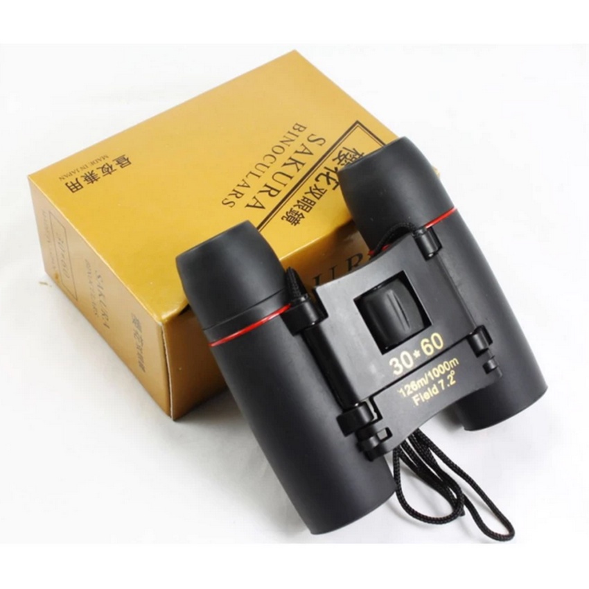 A70-กล้องส่องทางไกล 30X60 Binoculars ขนาดกระทัดรัด พกพาสะดวก กล้องส่องนก กล้องมองไกล กล้องส่องไกล