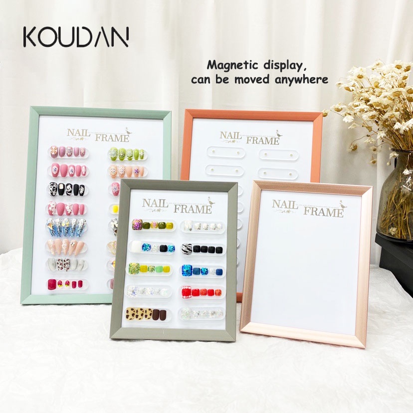 แผ่นบอร์ดแม่เหล็ก สําหรับวางอุปกรณ์ตกแต่งเล็บ KOUDAN