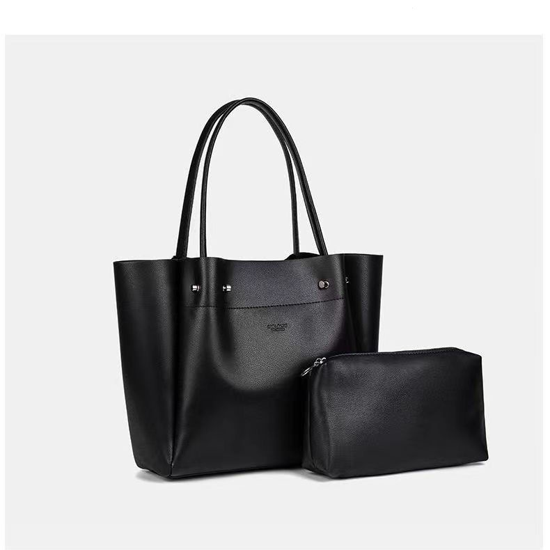 Zara ใหม่ กระเป๋าถือ กระเป๋าสะพายไหล่ หนังนิ่ม ความจุขนาดใหญ่ 2 ชิ้น ต่อ 1 ชิ้น 2023