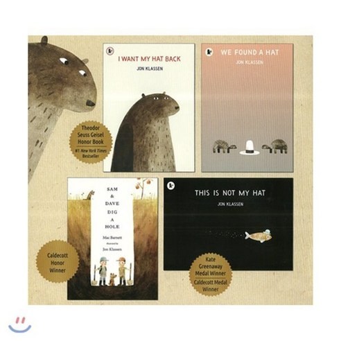 Jon Klassen Collection หนังสือภาพต้นฉบับ Jon Klassen ชุด 4 เล่ม