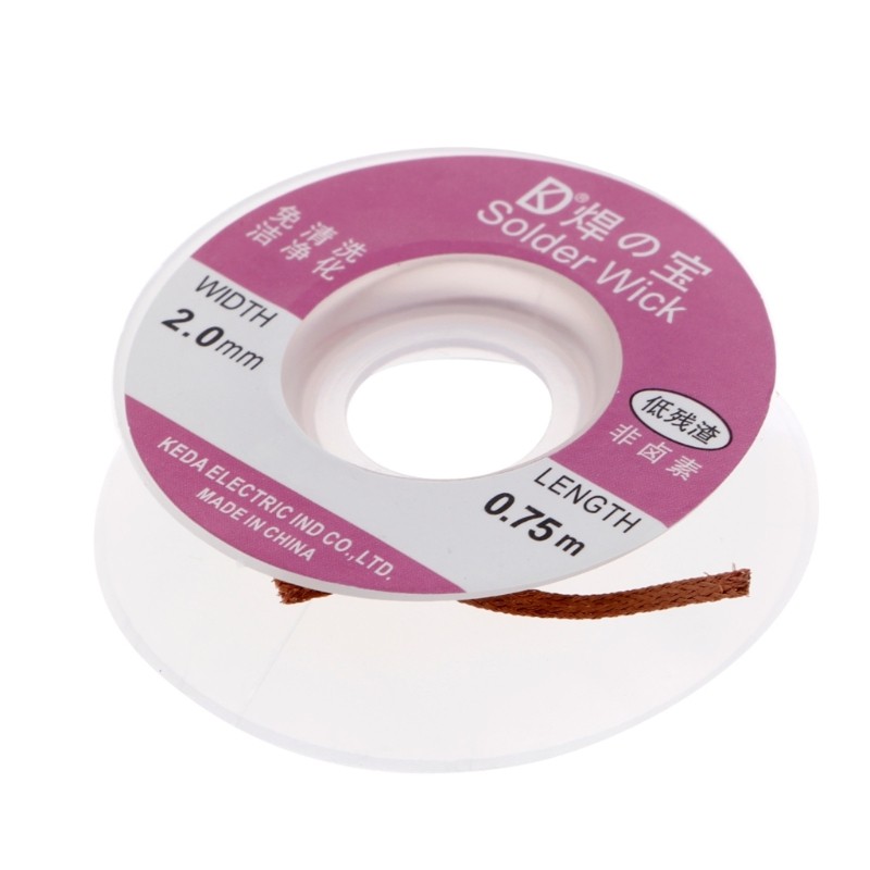 Jenniferae 2 มม. Desoldering Solder Braid Wick Remover สายลวดใหม่
