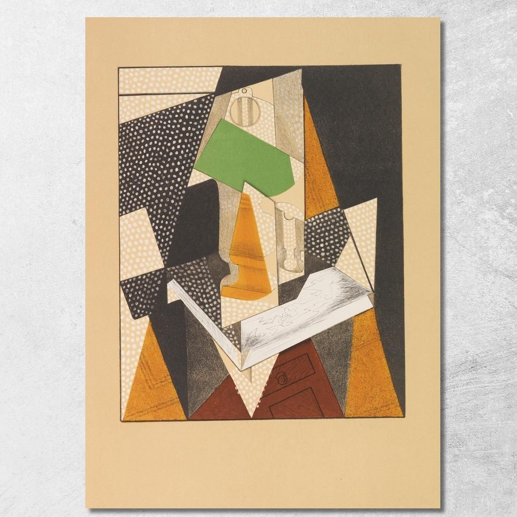 In The Sun From The Ceiling Juan Gris, jgr8 ภาพพิมพ์บนผ้าใบแคนวาส