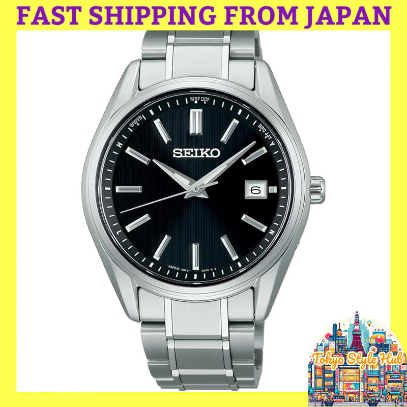 Seiko Selection S-Series Titanium Solar Radio-Controlled Men's Watch