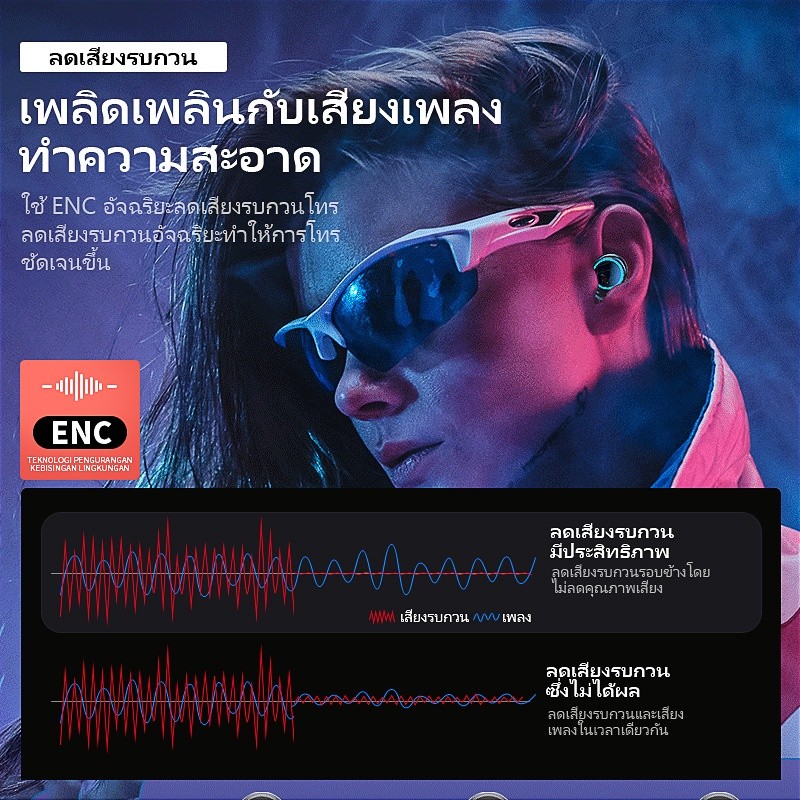 เสียงดี M25 หูฟังบลูทูธรุ่นใหม่ 2025 หูฟังชาร์จสมบัติเทคโนโลยีบลูทูธ หูฟังเกมมิ่งเกมมิ่งแบบมินิมอลที