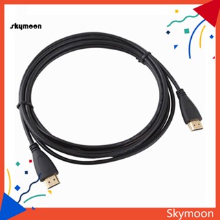 Skym* สายเคเบิลเชื่อมต่อ HDMI ชุบทอง 3 5 10 เมตร V14 1080P สําหรับ LCD DVD HDTV Samsung PS3