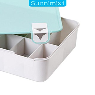 [Sunnimix1] กล่องลิ้นชักเก็บชุดชั้นใน PP กันฝุ่น อเนกประสงค์ ทนทาน สําหรับจัดระเบียบตู้เสื้อผ้า