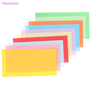 Thevantin กระดาษพับ สองด้าน 7*14 ซม. 10 สี สําหรับเด็ก 100 ชิ้น