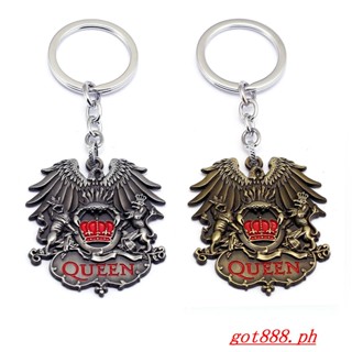 Queen Band พวงกุญแจ จี้โลโก้วงร็อคอังกฤษ โบฮีเมียน