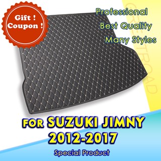 พรมปูพื้นรถยนต์ สําหรับ SUZUKI Jimny 2012 2013 2014 2015 2016 2017