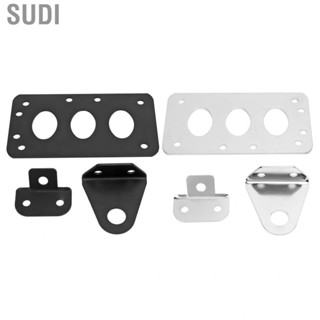 Sudi Universal Motorcycle Brake Light Bracket Kit Side Mount Tag License  Holder Replacement for Fatboy Iron 883