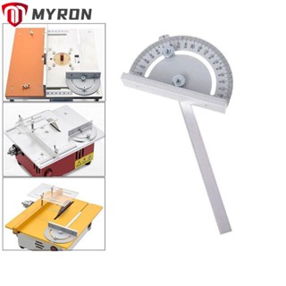 Myron ไม้บรรทัดวัดมุมโต๊ะเลื่อยวงเดือน มืออาชีพ สําหรับงานไม้ DIY