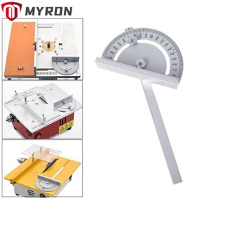 Myron ไม้บรรทัดวัดมุมโต๊ะเลื่อยวงเดือน มืออาชีพ สําหรับงานไม้ DIY