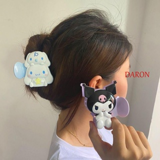 Daron กิ๊บติดผมหางม้า กิ๊บติดผม ลาย Kuromi Melody Rabbit Cinnamoroll Dog สําหรับผู้หญิง