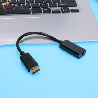 Tcuteit สายเคเบิลอะแดปเตอร์แปลงวิดีโอ ตัวผู้ เป็น HDMI ตัวเมีย 1080P FHD