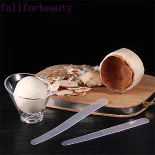 Fallforbeauty อุปกรณ์ปอกเปลือกมะพร้าว พลาสติก เกรดอาหาร ทําความสะอาดง่าย