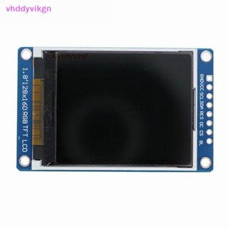 Vhdd โมดูลไดร์ฟ IC 1.8 นิ้ว 1.8 นิ้ว 128x160 SPI RGB TFT LCD ST7735 สําหรับ Arduino DIY KIT TH