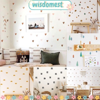 Wisdomest โบโฮ ลายจุด นอร์ดิก อบอุ่น เนอสเซอรี่ ตกแต่งบ้าน