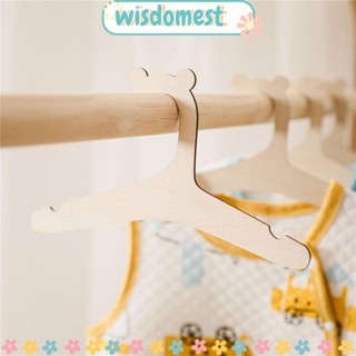 Wisdomest ไม้แขวนเสื้อ ไม้แขวนเสื้อ รูปหมีน่ารัก 5 ชิ้น