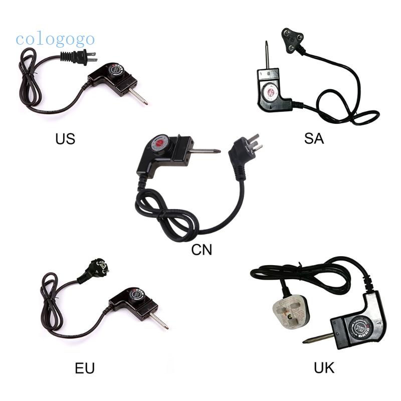 Colo สายไฟ ปรับได้ สําหรับกระทะอบไฟฟ้า หม้อความร้อนไฟฟ้า US UK EU CN