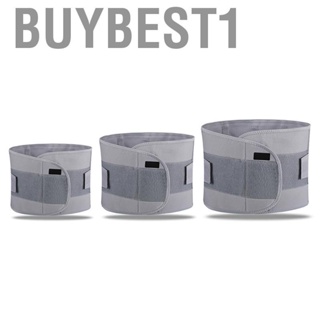 Buybest1 Adjustable Compression Back Support Belt Breathable Comfortable Elastic Abdominal Binder for Men Women